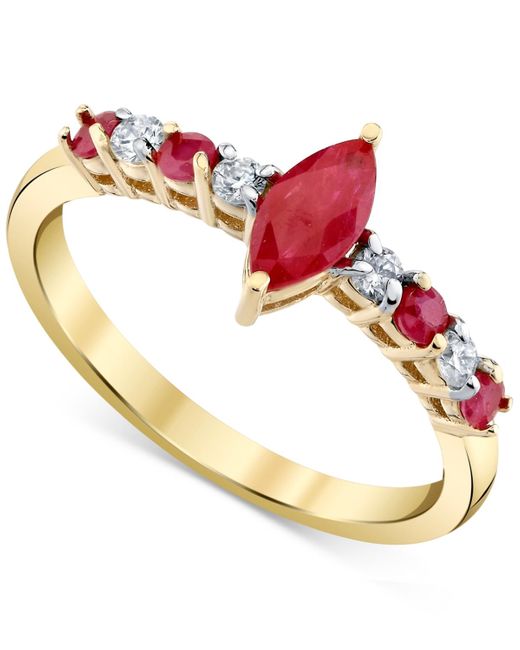 Macy's Metallic Ruby (3/4 Ct. T.w.
