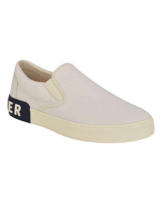 Tommy Hilfiger White Rayor Casual Slip-on Sneakers for men