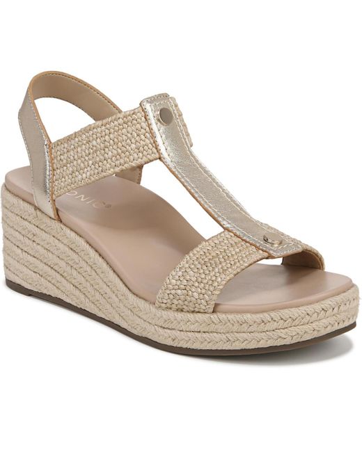 Vionic Metallic Calera Espadrille Sandals
