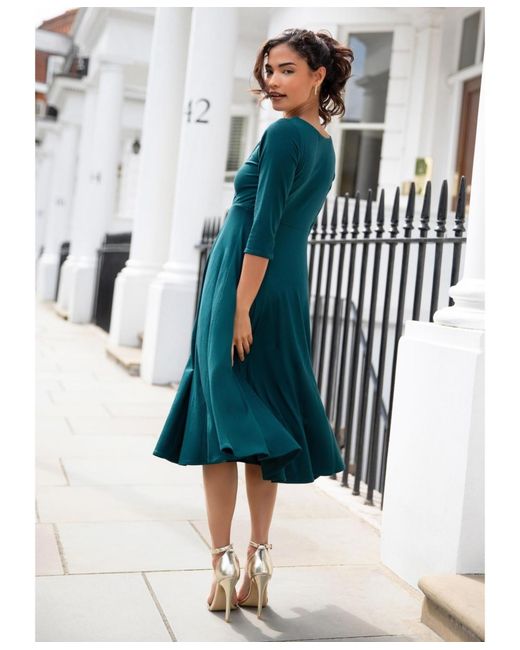 Alie Street London Green Annie Dress Petite