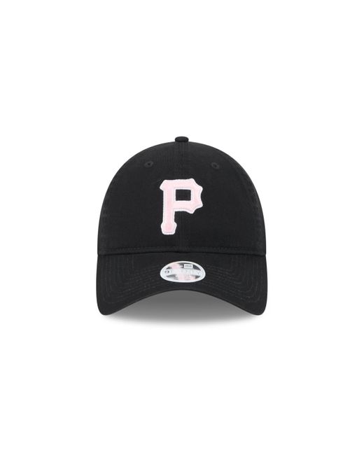 KTZ Black Pittsburgh Pirates 2024 Mother's Day 9twenty Adjustable Hat