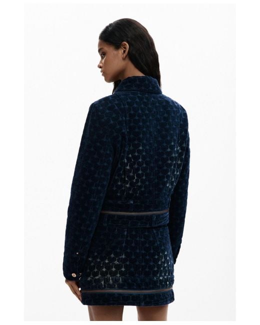 Desigual Blue Denim Jacket