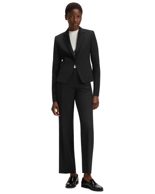 Boss Black Boss By Regular-fit Button-up Jacket