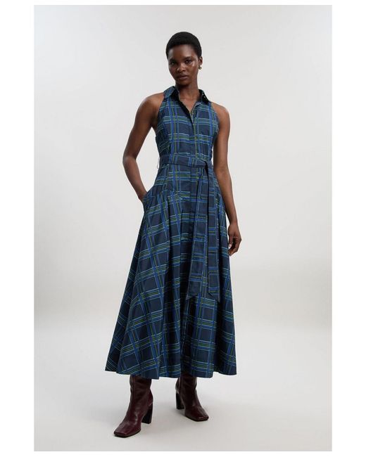 vega sleeveless tiered maxi dress Sleeveless embroidered tiered maxi dress – Reistor