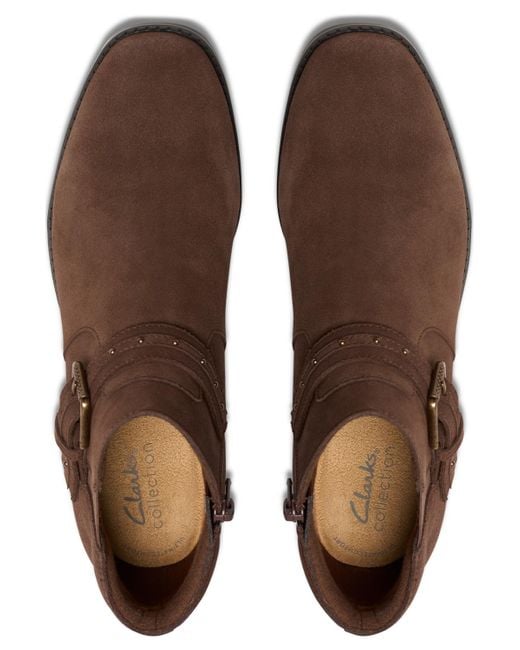 Clarks Brown Danyelle Wish Boots