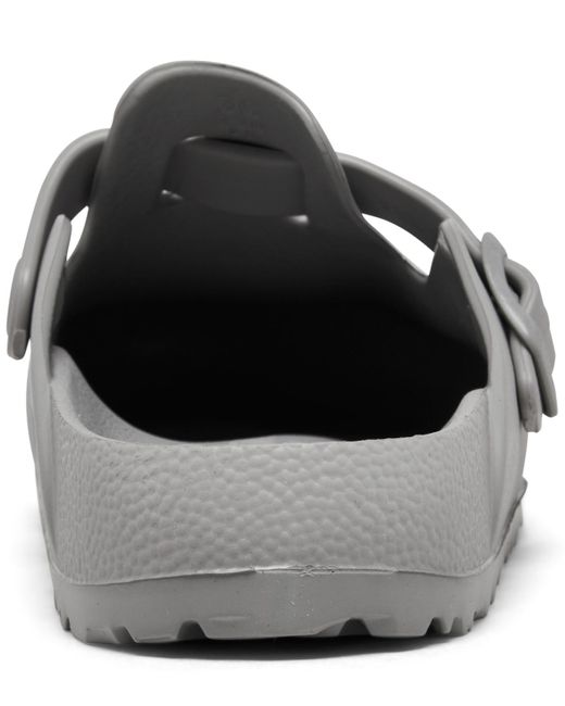 Birkenstock Gray Boston Essentials Eva Clogs From Finish Line