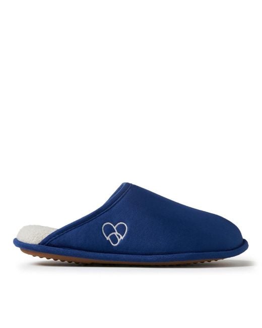 Dearfoams Blue Pride Collection Scuff Slipper