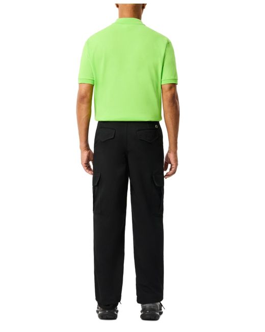 Lacoste Green Straight-fit Cargo Pants for men