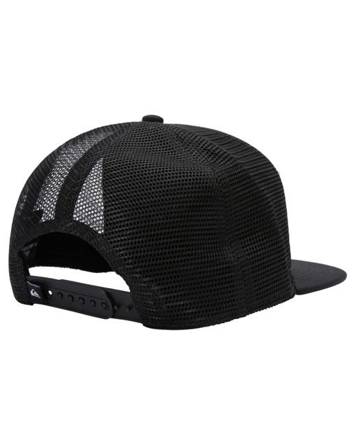 Quiksilver Black Quicksilver Foamslayer Trucker Cap for men
