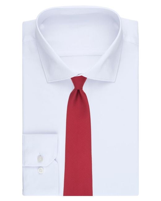Brooks Brothers Red B By Classic Solid Pattern Tie for men