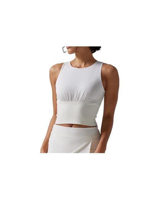 Tavi White Solace Empire Waist Tank