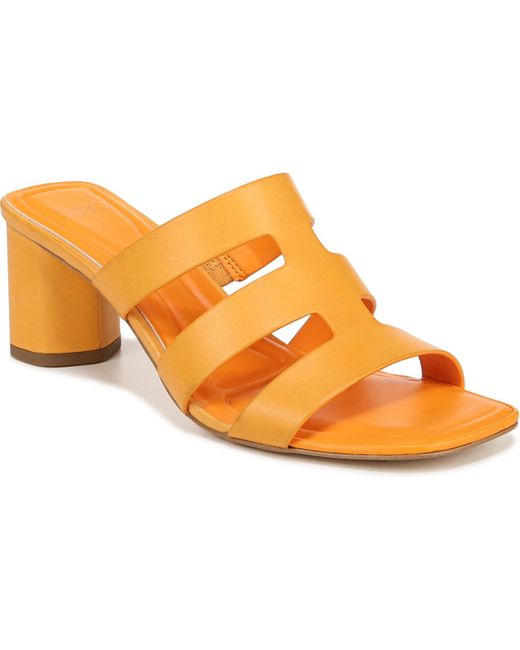 Franco Sarto Orange Sarto By Flexa Carly Block Heel Slide Sandals