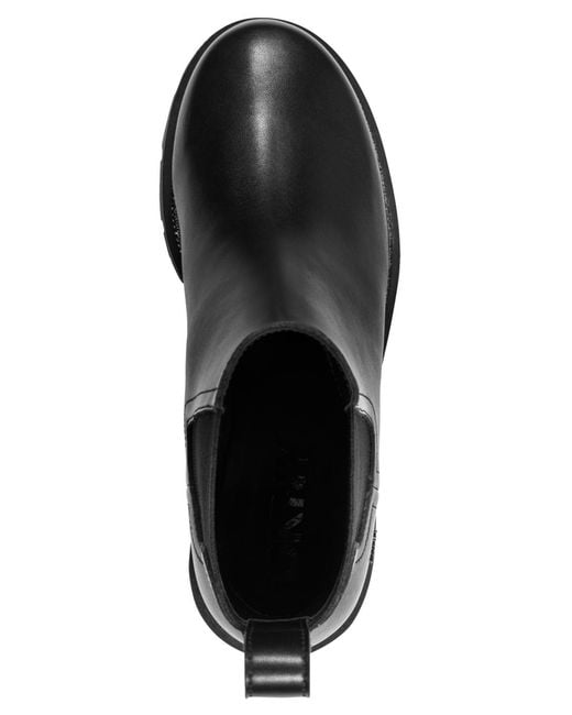 DKNY Black Rick Slip On Bootie