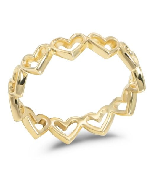 DEVATA Metallic Sweet Heart Ring
