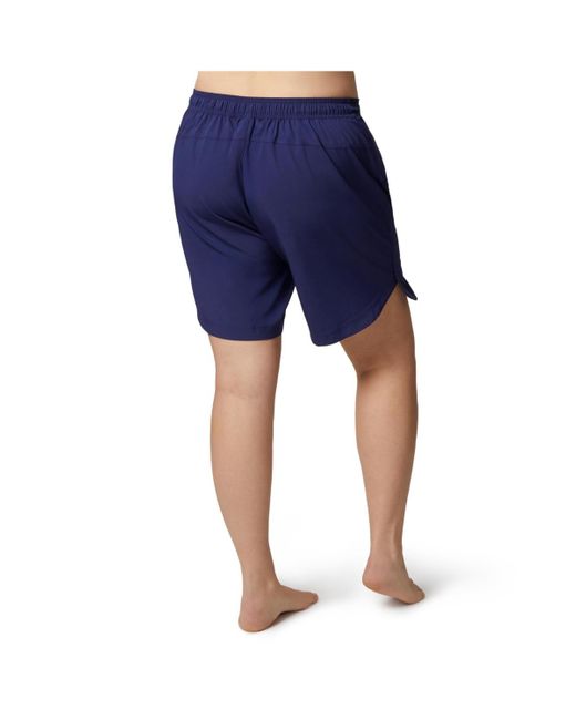 Free Country Blue Plus Size Bermuda Board Short Ii