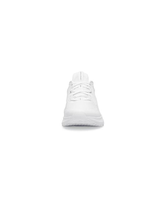 Shoes for Crews White Crossing Slip Resistant Water Resistant Work Shoes for men