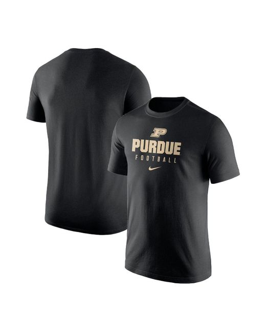 Men's Black Purdue Boilermakers Football Jersey