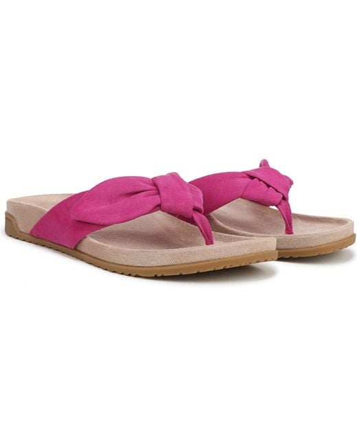 Vionic Pink Eva Thong Sandals
