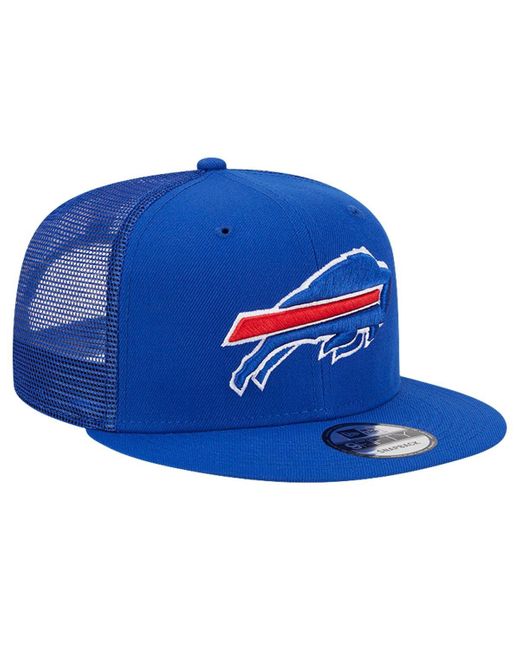 KTZ Blue Buffalo Bills Main Trucker 9fifty Snapback Hat for men