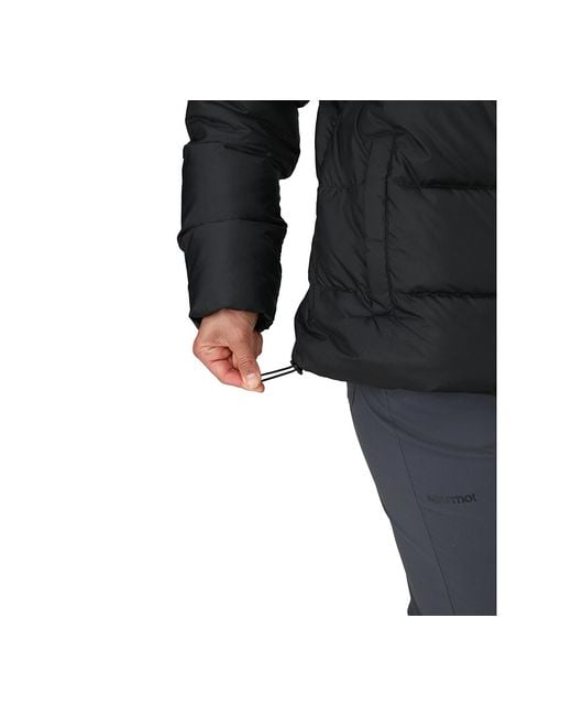 Marmot Black Guides Down Puffer Jacket