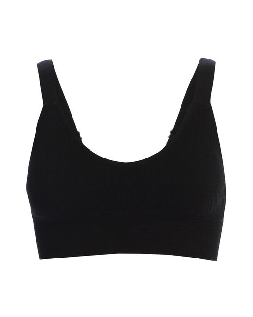 JLUXLABEL Black New Flow Active Top
