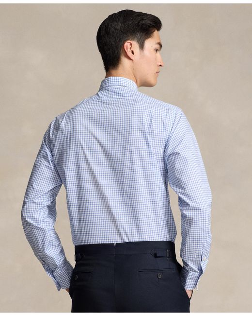 Polo Ralph Lauren Blue Classic-fit Cotton Dress Shirt for men