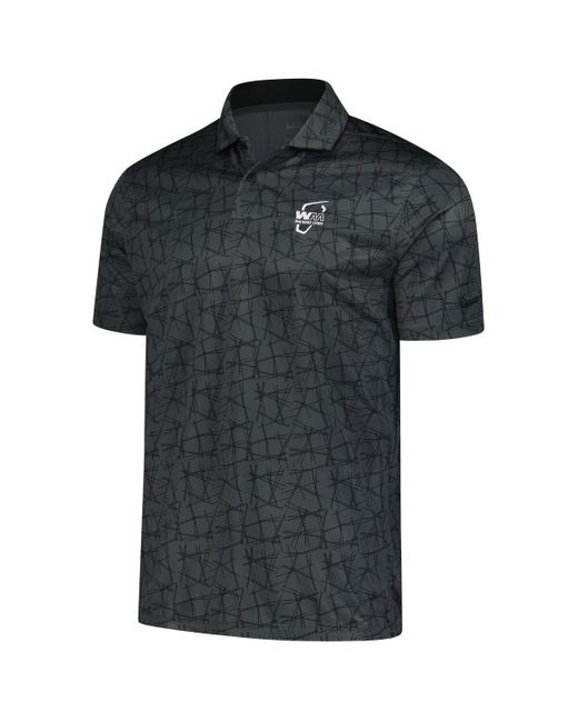 Nike Black Wm Phoenix Open Longleaf Performance Polo Shirt for men