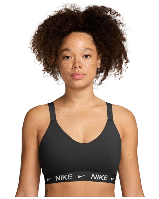 Nike Black Indy Medium-support Padded Adjustable Sports Bra