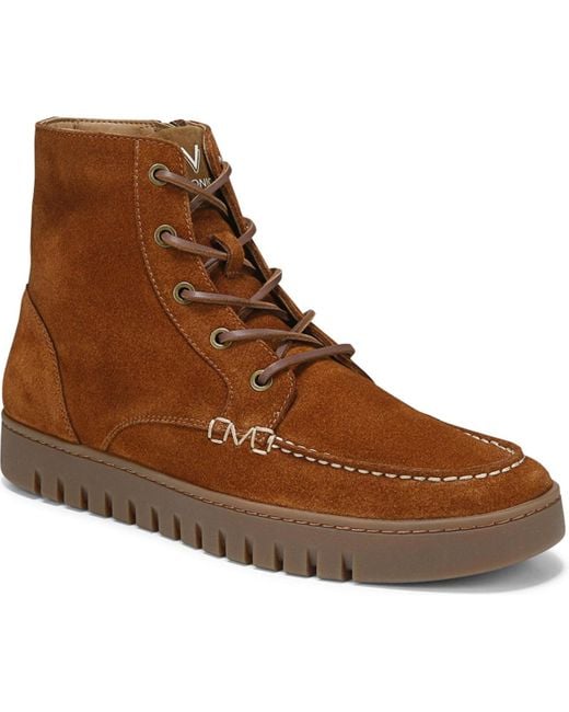 Vionic Brown Uptown Jackson Boots for men