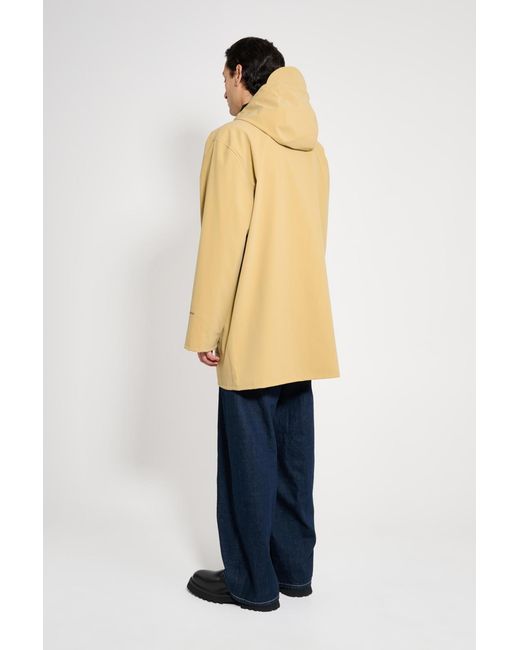 Stutterheim Blue Stockholm Patch Raincoat for men