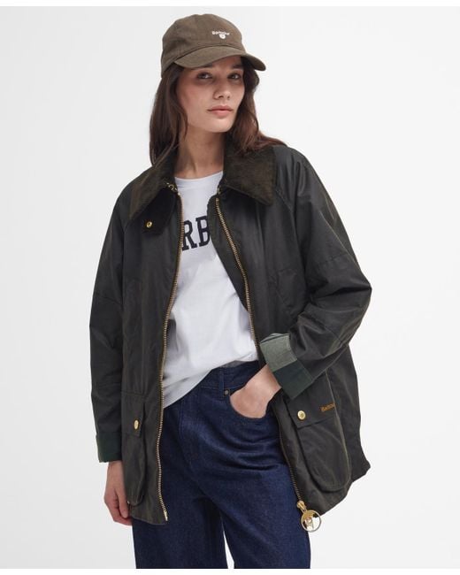 Barbour Blue Allerston Four-pocket Waxed Jacket