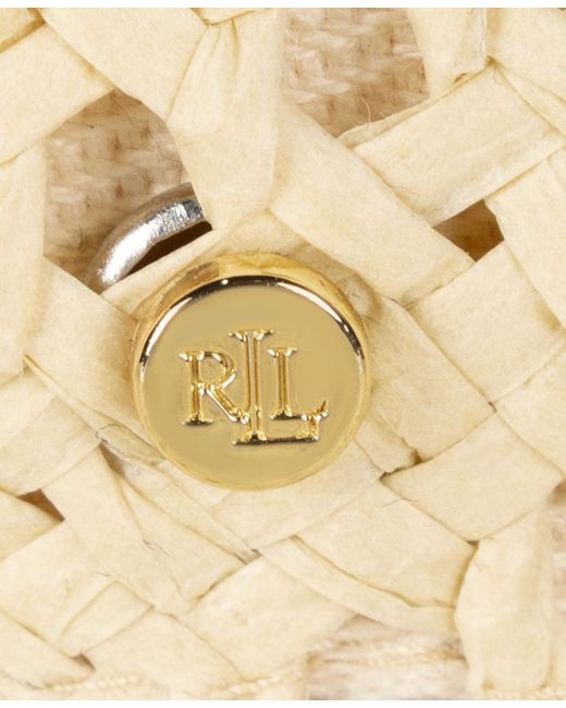 Ralph Lauren Natural Open Raffia Sun Hat