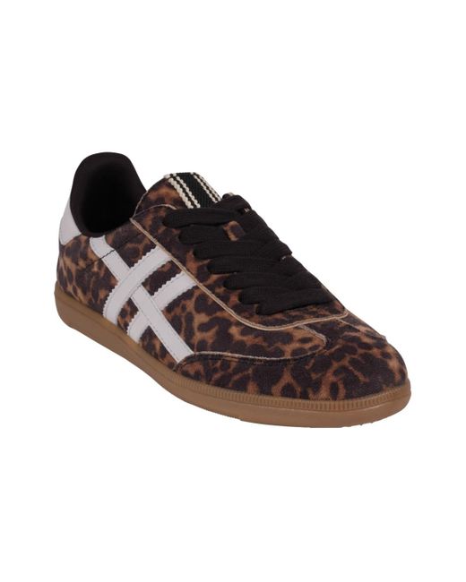 Gc Shoes Brown Dakkah Lace Up Sneakers