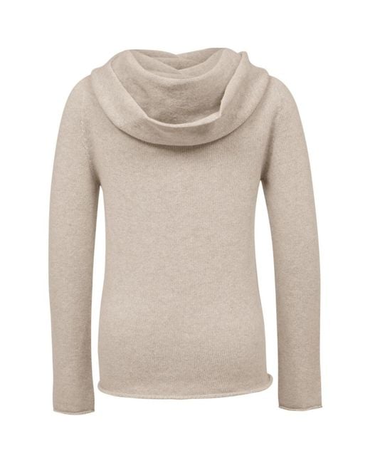 Celtic & Co. Natural Collared Slouch Sweater
