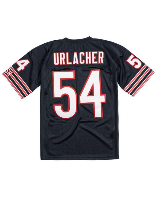 Mitchell & Ness Blue Brian Urlacher Chicago Bears Authentic Football Jersey for men