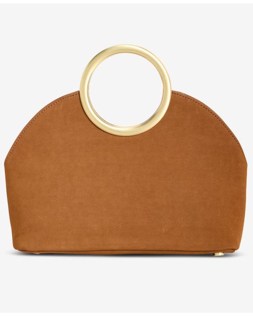 INC International Concepts White Tysha Bangle Stud Clutch