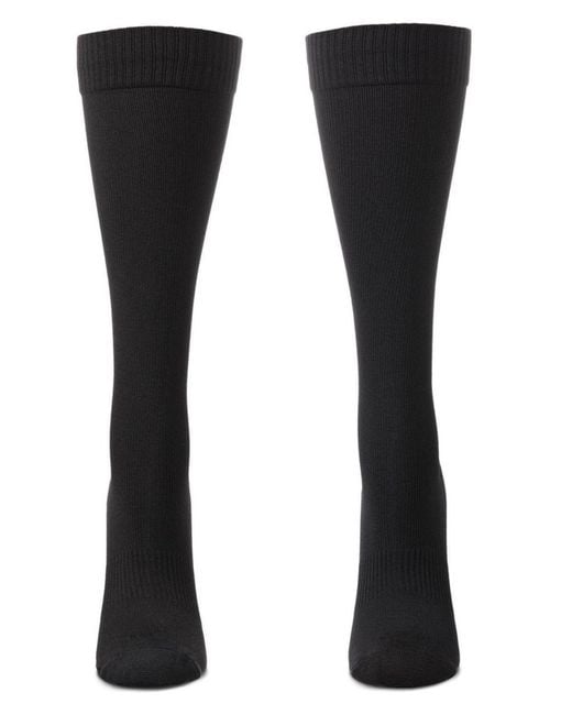Wellfit Black 2 Pair Pack Tipped Compression Socks
