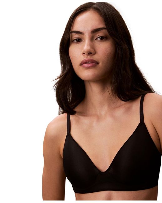 Calvin Klein Black Full Coverage Adjustable Bra