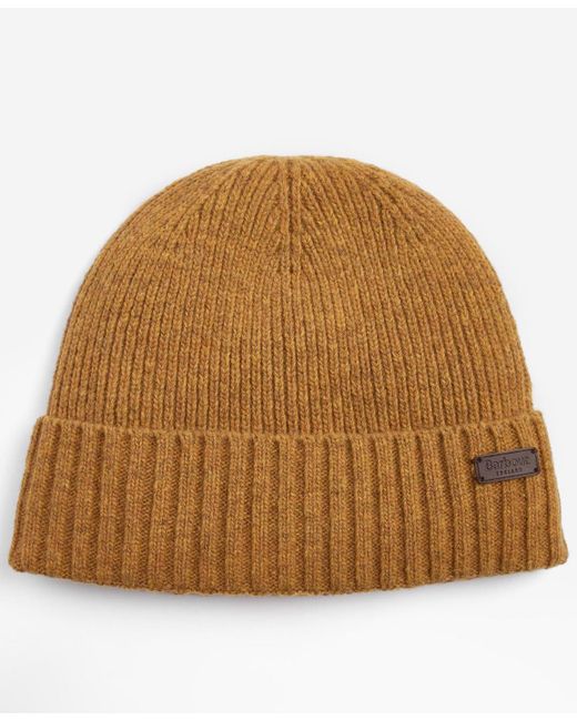 Barbour Brown Carlton Beanie for men