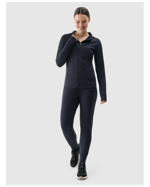 4F Blue Regular Quick-dry Training Sweatshirt