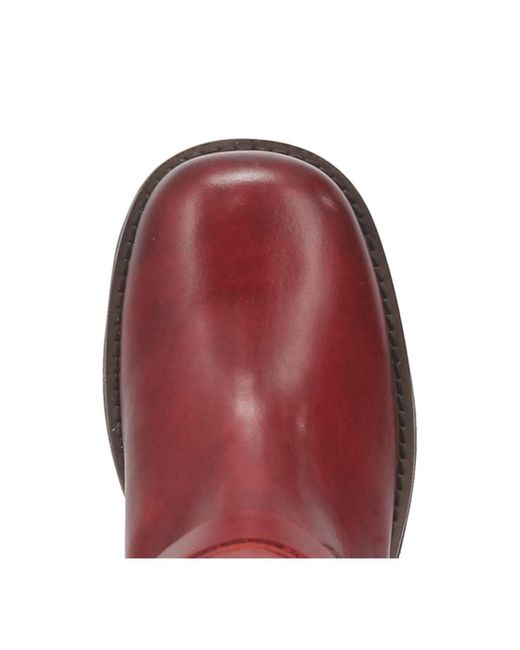 Dingo Red Blacklist Leather Boots