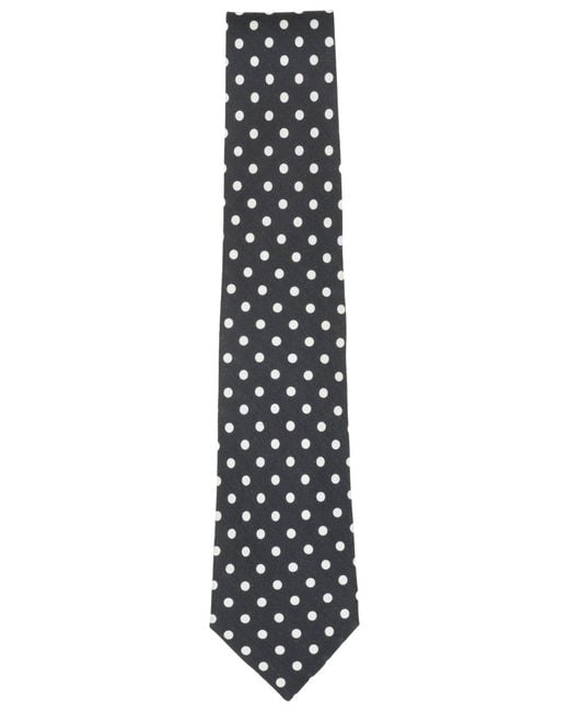 Brooks Brothers Black B By Dot Pattern Classic Tie for men