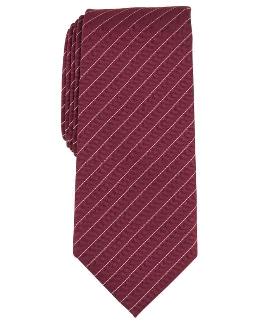 Alfani Purple Ozark Stripe Tie for men