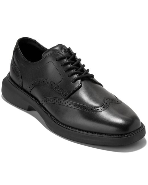 Cole Haan Grand Shadowlite Wingtip Lace-up Oxfords in Black for Men | Lyst Cole Haan Grand Shadowlite Wingtip Lace-up Oxfords in Black for Men | Lyst