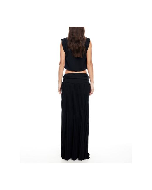 Lioness Black Field Of Dreams Crop Top