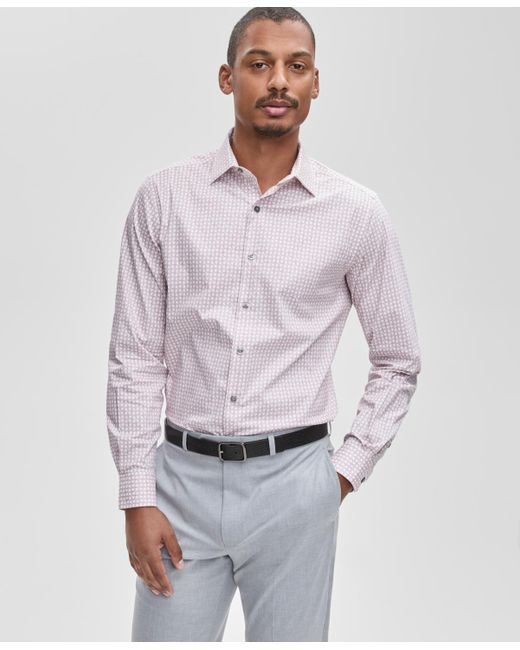 alfani dress shirts Mens Performance Stretch Button Down Shirt, Grey, 15.5" Neck 32"-33" Sleeve : Clothing, Shoes & Jewelry Mens Alfani Long Alfani Men's Slim Fit 4-Way