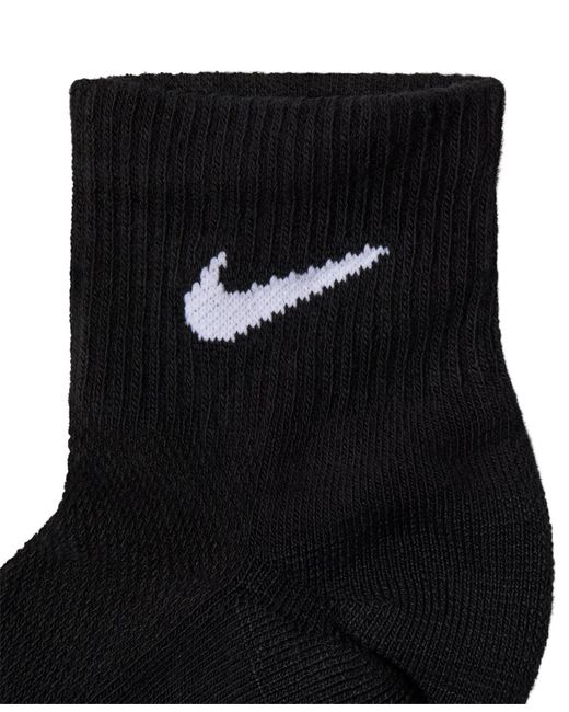Nike Black Everyday Elevated Ankle Socks for men