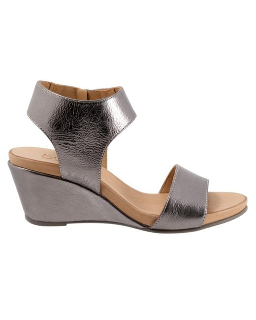 BUENO Brown Ida Sandals