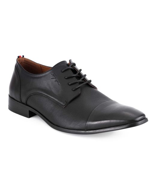 Tommy Hilfiger Sheldon Lace Up Dress Oxfords in Black for Men | Lyst