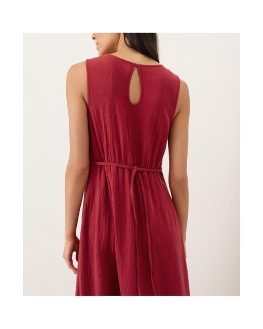 beach to brunch dress pact Pact Women's Organic Cotton Coastal Double Gauze Beach To Brunch Dress